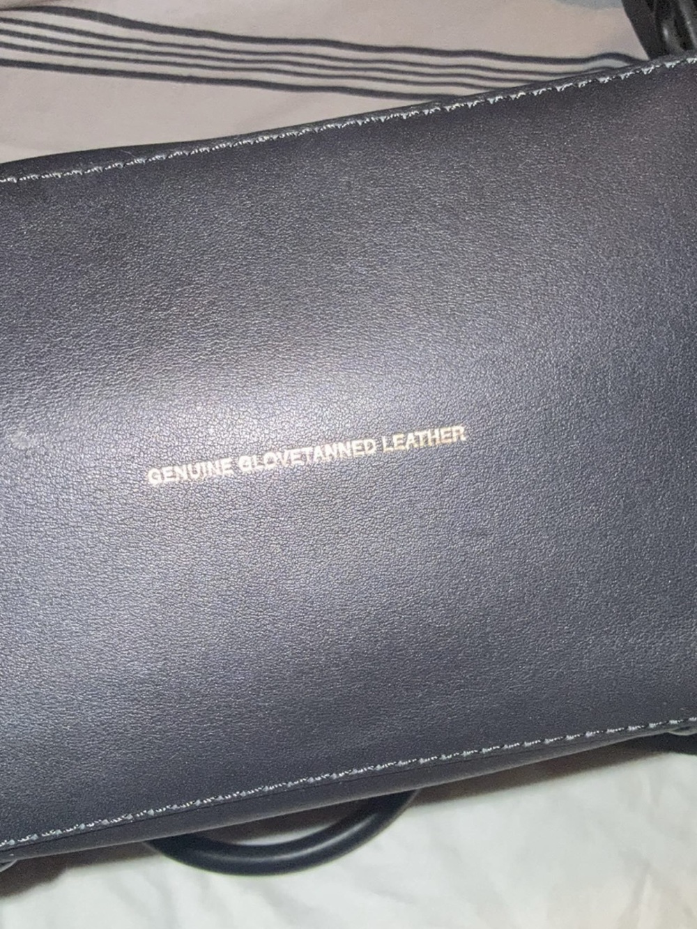 Coach Black Leather Tote Bag - Picture 4 of 4
